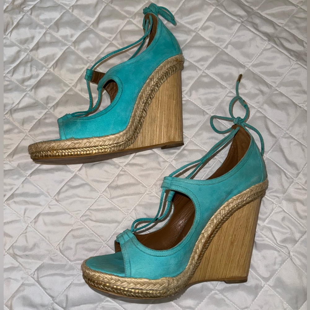 Aquazurra wedges